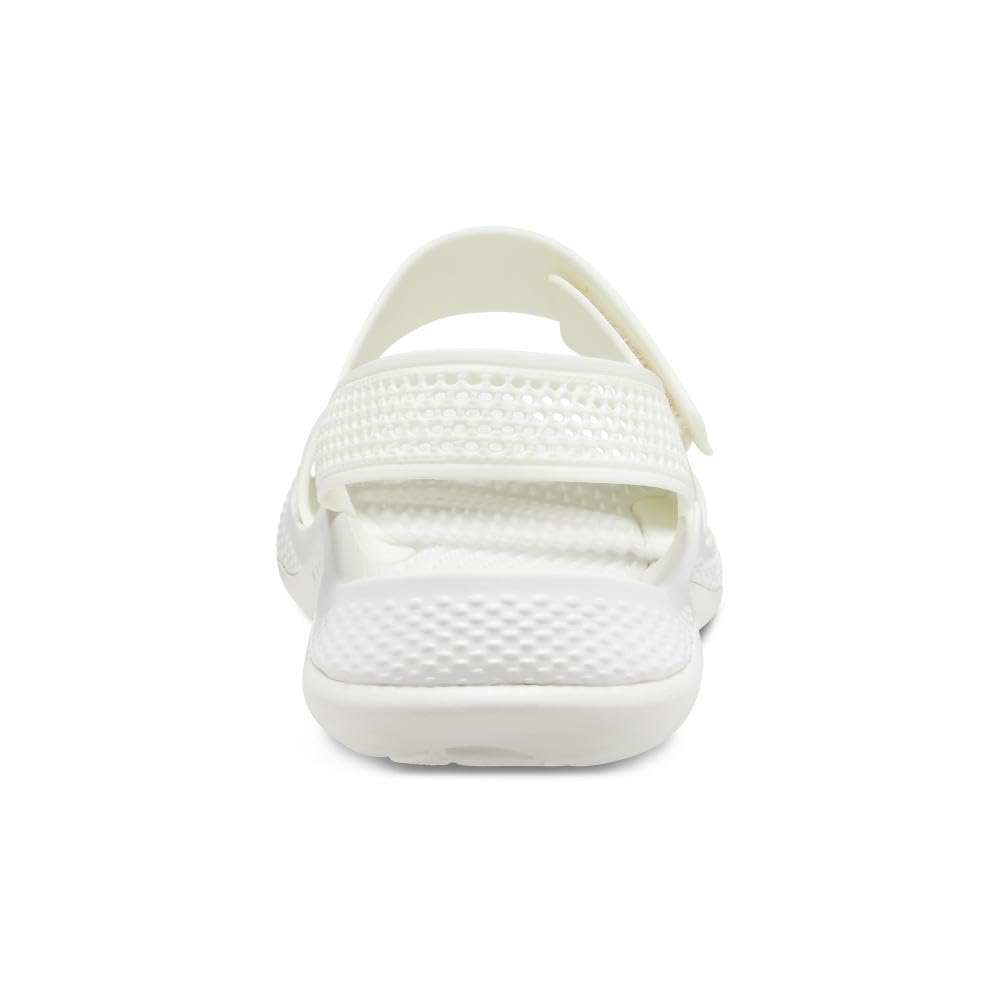 Crocs Women’s LiteRide 360 Sandals | Sandals for Women, Almost White, 9 Women