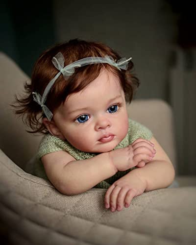 Angelbaby Realistic Reborn 24" Toddler Doll - Soft, Weighted & Lifelike for Children Gifts