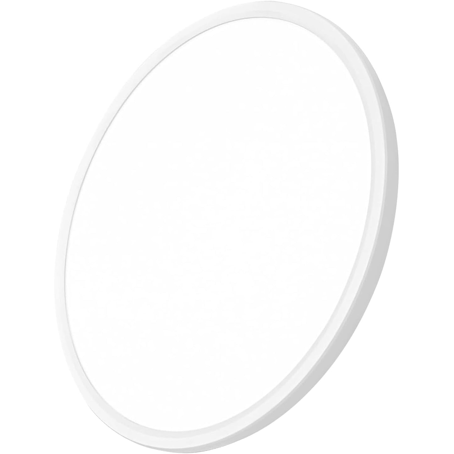 24 Inch Large LED Flush Mount Ceiling Light, 50W,5480LM, 3000K/4000K/6000K CCT Selectable,White Round Flat Panel Low Profile Ceiling Light Fixtures for Hallway, Kitchen, Bedroom, Laundry Room