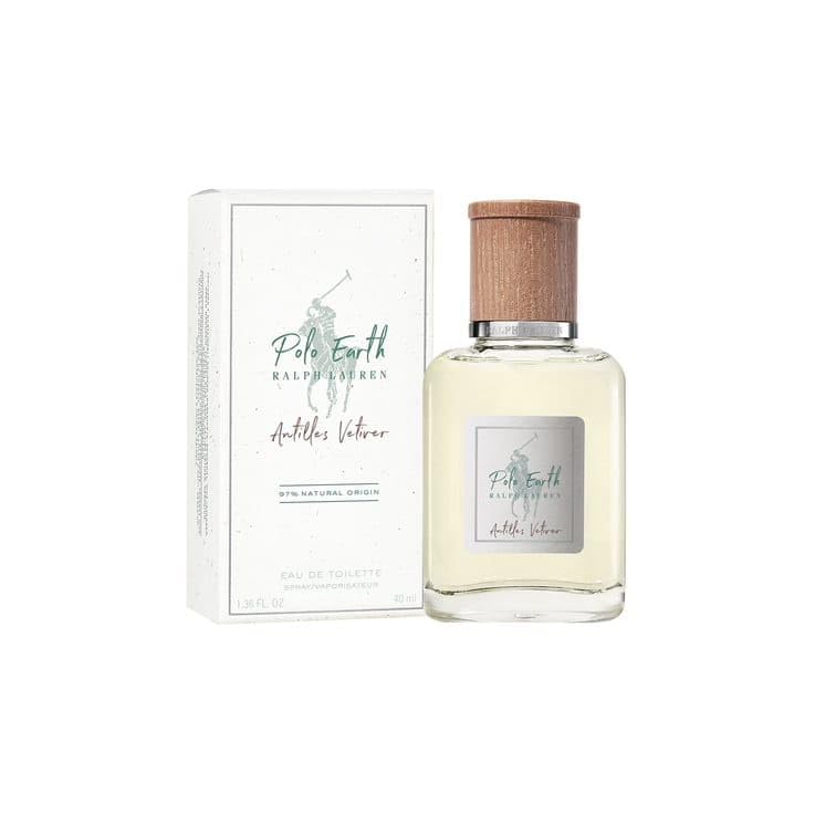 RALPH LAUREN FRAGRANCES - Polo Earth - Antilles Vetiver - Eau de Toilette - Citrus & Woody - With Notes of Bergamot, Sage, and Vanilla - 1.35 Fl Oz
