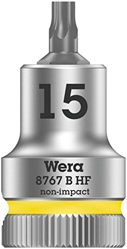 Wera 05003972001 Belt B 3 TORX® HF Zyklop bit socket set with holding function, 3/8" drive, 9 pieces
