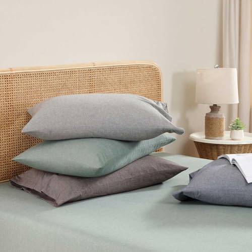 Tommy Bahama - Queen Sheet Set, Twill Weave Bedding with Matching Shams and Deep Pockets, Wrinkle-Resistant Bed Essentials, Oeko-Tex Certified (Paradise Twill Blue, Queen)