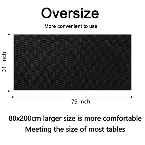 100 PCS 31" X 79"Thick Soft Massage Table Sheets Sets Disposable SPA Bed Sheets Non Woven Fabric Lash Bed Cover (Black)