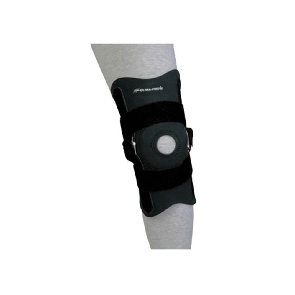 PDC Healthcare ORT-HWK00000L Knee Hinged Brace, Wrap Around Style, Neoprene, Large