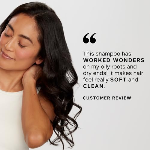 PHILIP KINGSLEY | Moisture Balancing Combination Shampoo | Hydrating for Dry and/or Oily Hair | Anti-Frizz, Antioxidant Shampoo that Hydrates and Adds Shine | 33.8oz
