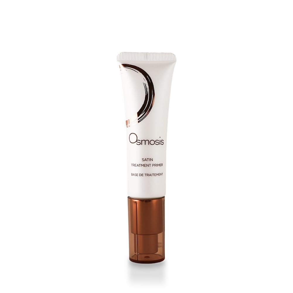 Osmosis Satin Treatment Face Semi-Matte Primer, Makeup Base, Easy to Blend Pore Filling Primer, Oily, Dry & Combination Skin, 1 Fl Oz