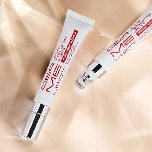 Dermelect Revitalite Eyelid & Dark Circle Corrector- Professional Strength, Anti-Aging Eye Cream with Peptides, Brightening & Tightening Ingredients- Dark Circles, Puffiness, Droopy Eyelids & Wrinkles