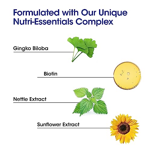 NUTRI-OX Gentle Shampoo Normal for Thinning Hair | Thicker, Fuller-Looking Hair | Clinically & Dermatologically Tested | Peppermint | Color-Safe | 33.8 Fl Oz