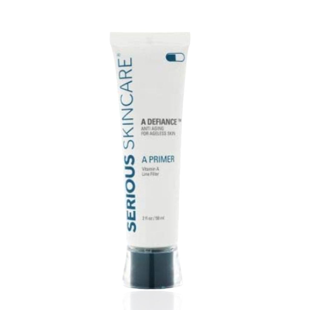 INSTA-TOX Wrinkle Smoothing Serum .75 Fl Oz and Vitamin A Makeup Prep Primer & Pore Minimizer - 2 Fl Oz - Line, Wrinkle & Pore Filler for Face - Skin Tightening - Smooth & Blur - Serious Skincare