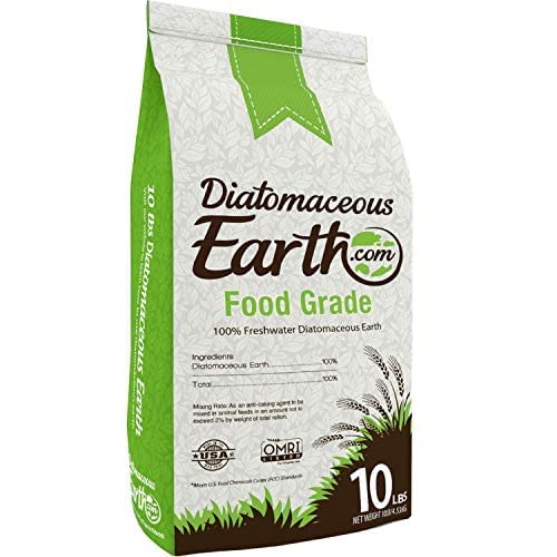 DiatomaceousEarth 10 LBS Food Grade Diatomaceous Earth - 100% Organic All Natural Diamateous Powder - Diametaceous for Humans is Safe Around Children