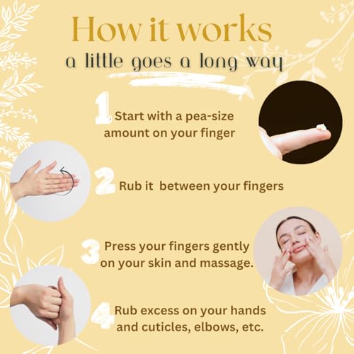 Tallow | Emu | Honey Balms - Gentle, Natural with Vitamin C, CoQ10, Resveratrol, Antioxidants, Intense Nutrition for Healthy, Clear, Calm, Younger Face and Skin- Anti-Aging Balm - Made In USA