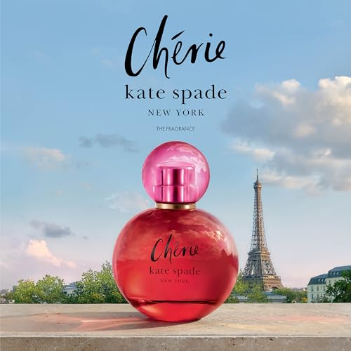 kate spade new york Cherie Eau de Parfum 3 Piece Gift Set - Full Size Eau de Parfum, Full Size Body Lotion, and Travel Spray