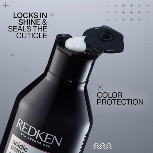 Redken Acidic Color Gloss Conditioner | For Color-Treated Hair | Helps Prolong Hair Color and Add Shine | Smooth, Glossy Finish