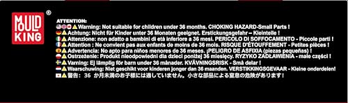Mould King Flying Swing Ride Building Set, Rotating Flying Chair Amusement Park Model Kit, City Construction Building Blocks Set, Home Decoration Gift for Teens, Adults(1581 Pcs)