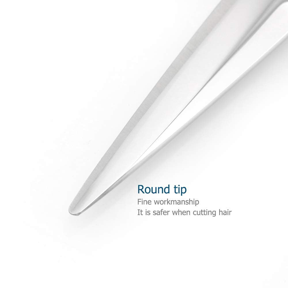 6 INCH Professional Hair Scissors Hair Cutting Scissors Hair Shears and 5.5 INCH Hair Thinning Scissors Barber Scissors JP Steel Kinsaro