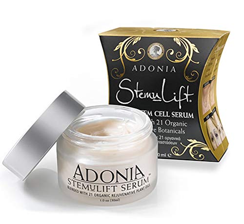 Adonia Organics Stemulift Rapid Wrinkle Repair Serum - Face Moisturizer, Daily Anti-Aging Face Cream - Fights Fine Lines & Wrinkles