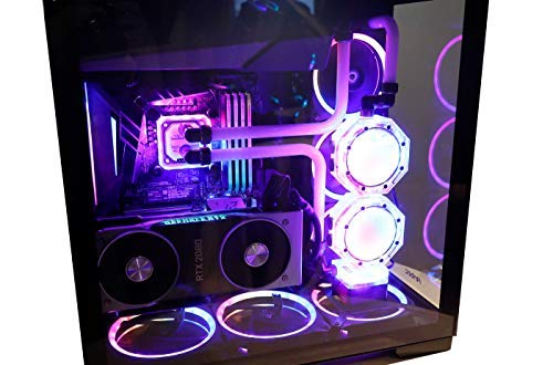 Antec RGB 120mm PC Fans - 5V-3PIN Addressable, Motherboard SYNC, 5 Packs With Controller - Prizm Series