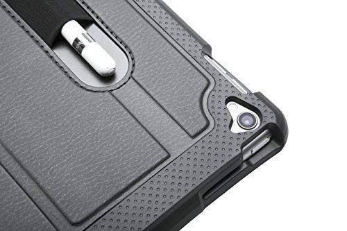 ZUGU CASE - 2017/2015 iPad Pro 12.9 inch (Old Model) 1st & 2nd Gen Case Prodigy X - Very Protective But Thin + Convenient Magnetic Stand + Sleep/Wake Cover for Men & Women (Black)