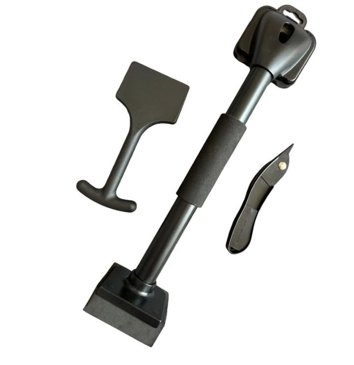 Zimpty ZY457 18 Inch Economy Carpet Stretcher Knee Kicker with Protective Buffer Pad, Black