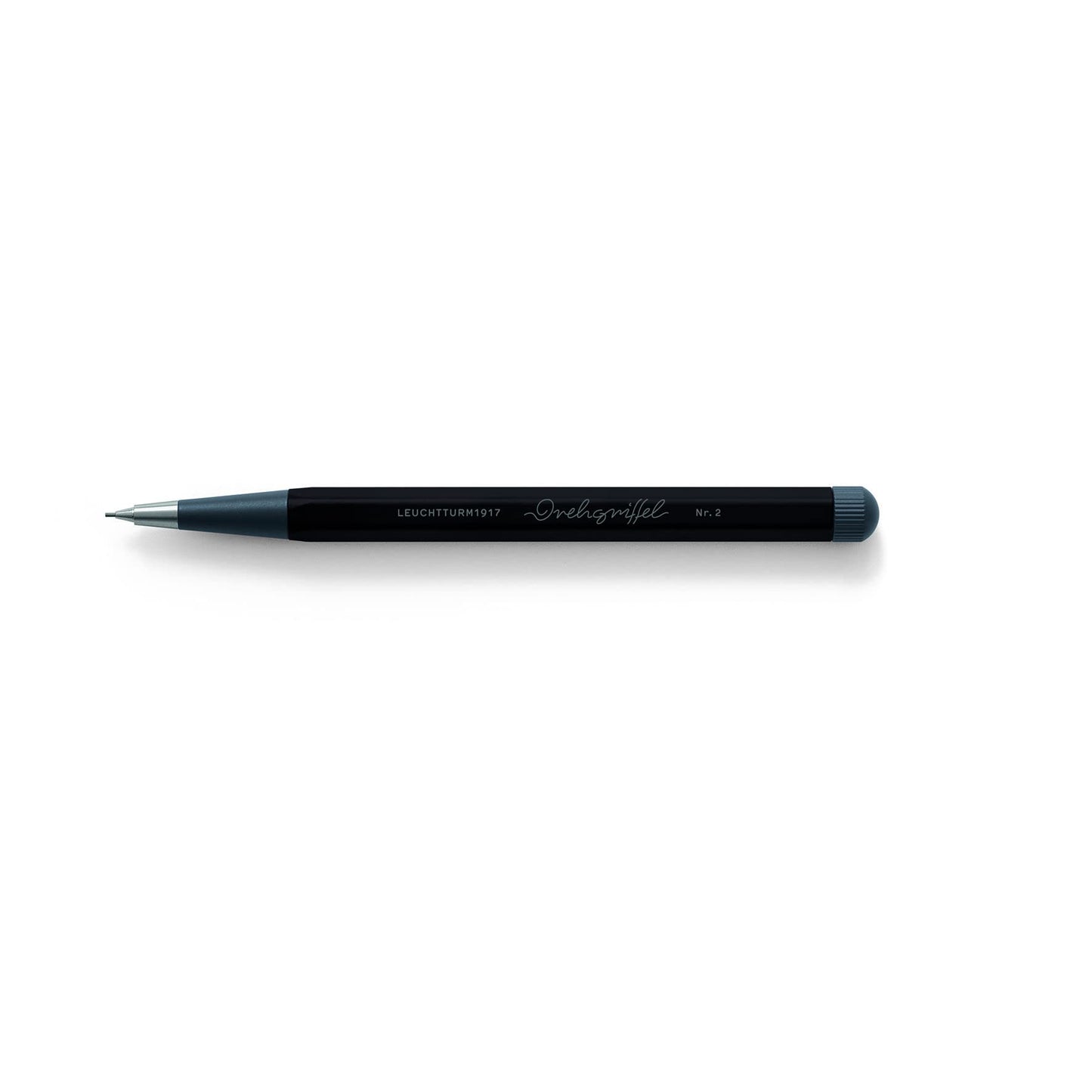 LEUCHTTURM1917 - Drehgriffel Mechanical Pencil - Refillable Writing Stylus with 0.7 mm HB Graphite Lead (Black)
