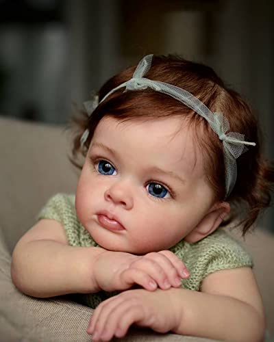 Angelbaby Realistic Reborn 24" Toddler Doll - Soft, Weighted & Lifelike for Children Gifts