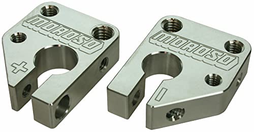 Moroso 74098 Battery Terminal, Multi Power Block, SAE/JIS in Silver