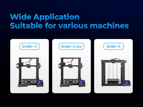 Creality Ender 3 Silent Motherboard, High Performance 32 Bit 3D Printer Noiseless Mother Board V4.2.7 with TMC2225 Driver Marlin for Ender 3, All-Round Heat Dissipation Assembly and Use Easily