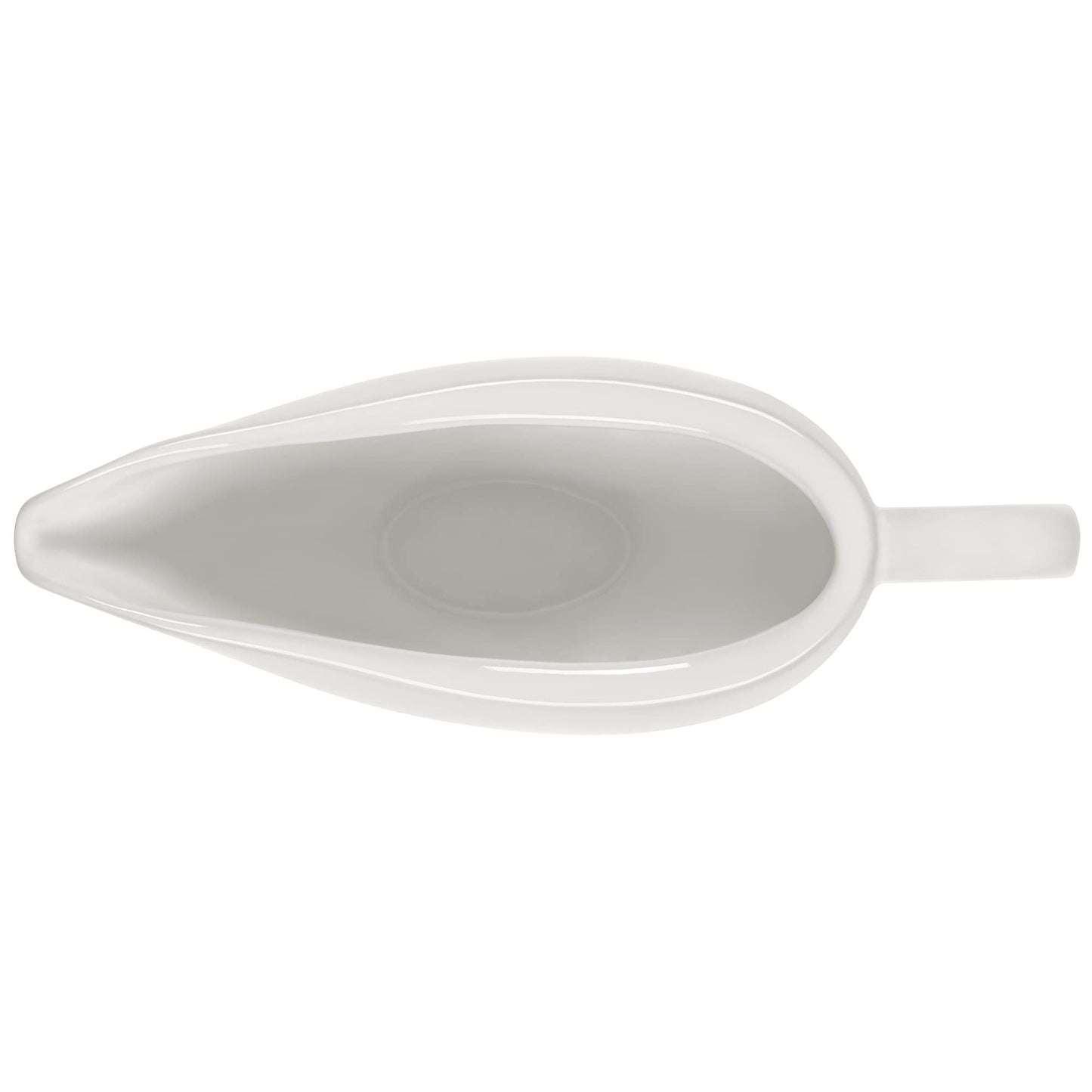 Le Creuset Heritage Stoneware Gravy Boat, White