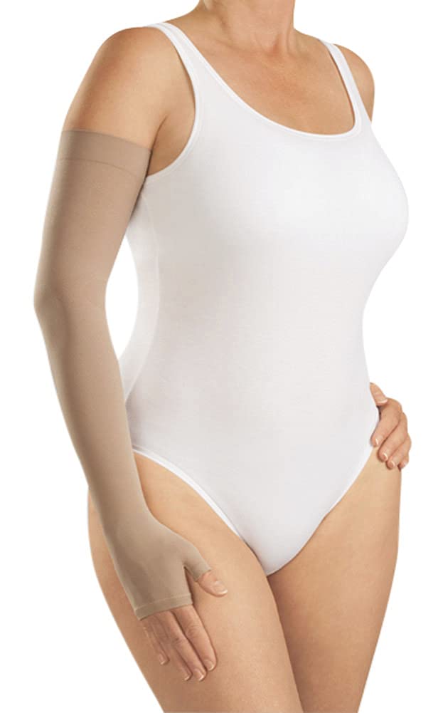 mediven Harmony Lymphedema Combination Compression Arm Sleeve and Gauntlet with Silicone Band 20-30 mmHg