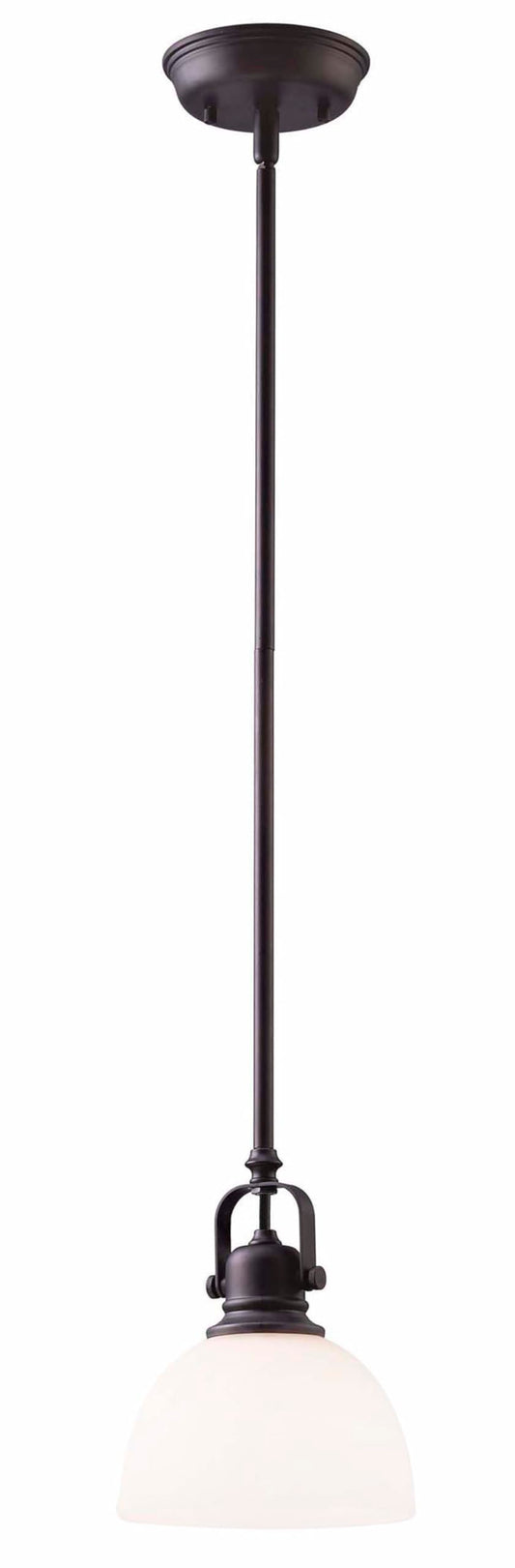 Canarm IPL177B01ORB Rowan 1-Light Mini Pendant , Oil-rubbed Bronze