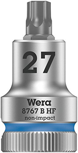 Wera 05003972001 Belt B 3 TORX® HF Zyklop bit socket set with holding function, 3/8" drive, 9 pieces