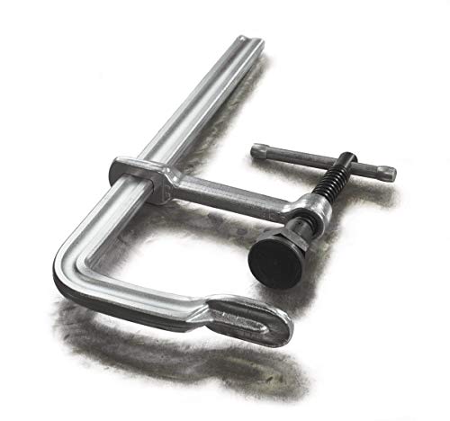 BESSEY SQ-12, 12 In., 2660 Nominal Clamping Force, All Steel clamp, Heavy duty pad