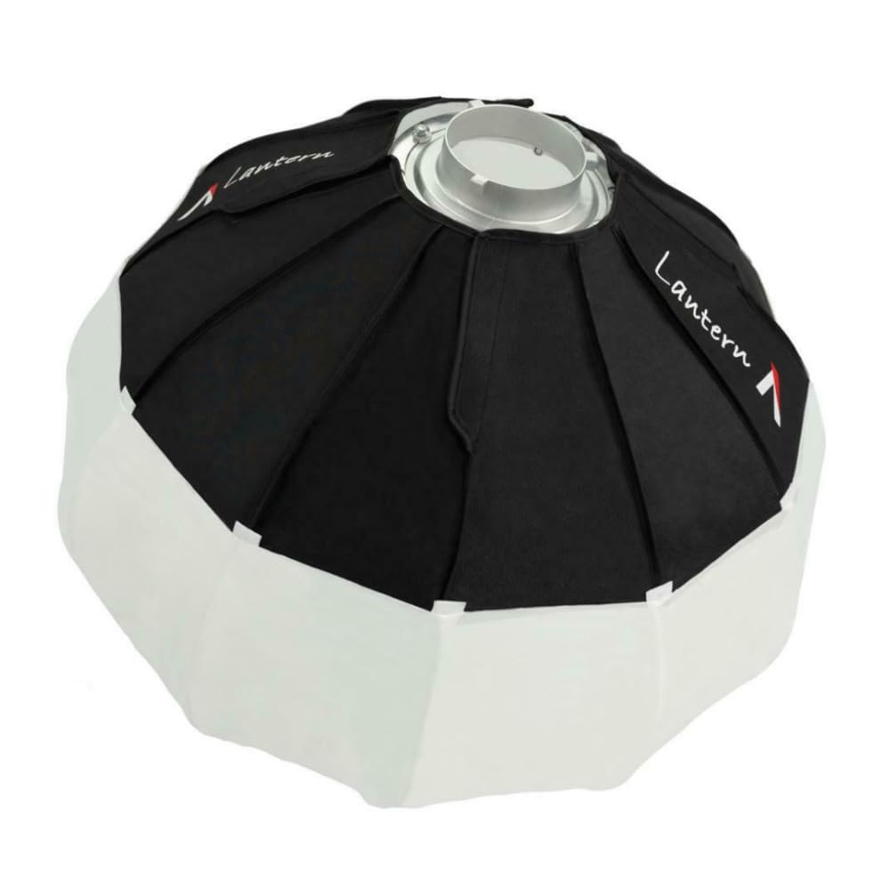 Aputure Lantern Softbox Soft Light Modifier,26inch, Quick-Setup Quick-Folding Aputure Space Light Upgraded for Aputure 300D Mark II 120D 120T 120D Mark II 300X and Other Bowens Mount Light