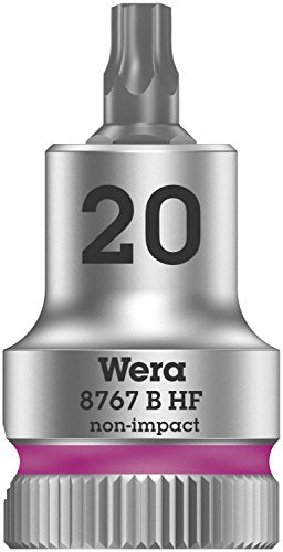 Wera 05003972001 Belt B 3 TORX® HF Zyklop bit socket set with holding function, 3/8" drive, 9 pieces