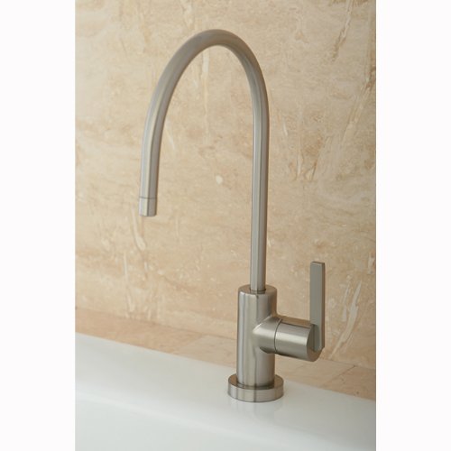 KINGSTON BRASS KS8198CTL Continental Water Filtration Faucet, 5.88 x 2.19 x 11.13, Brushed Nickel