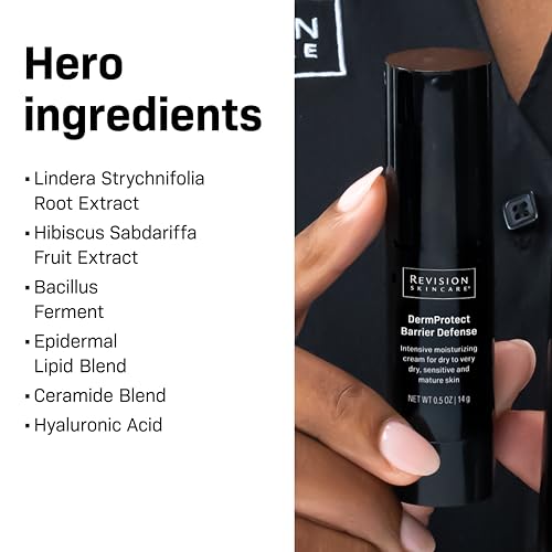 Revision Skincare DermProtect Barrier Defense™, Intensive Moisturizer for Dry, Sensitive, and Mature Skin, Hydrates and Strengthens Skin Barrier
