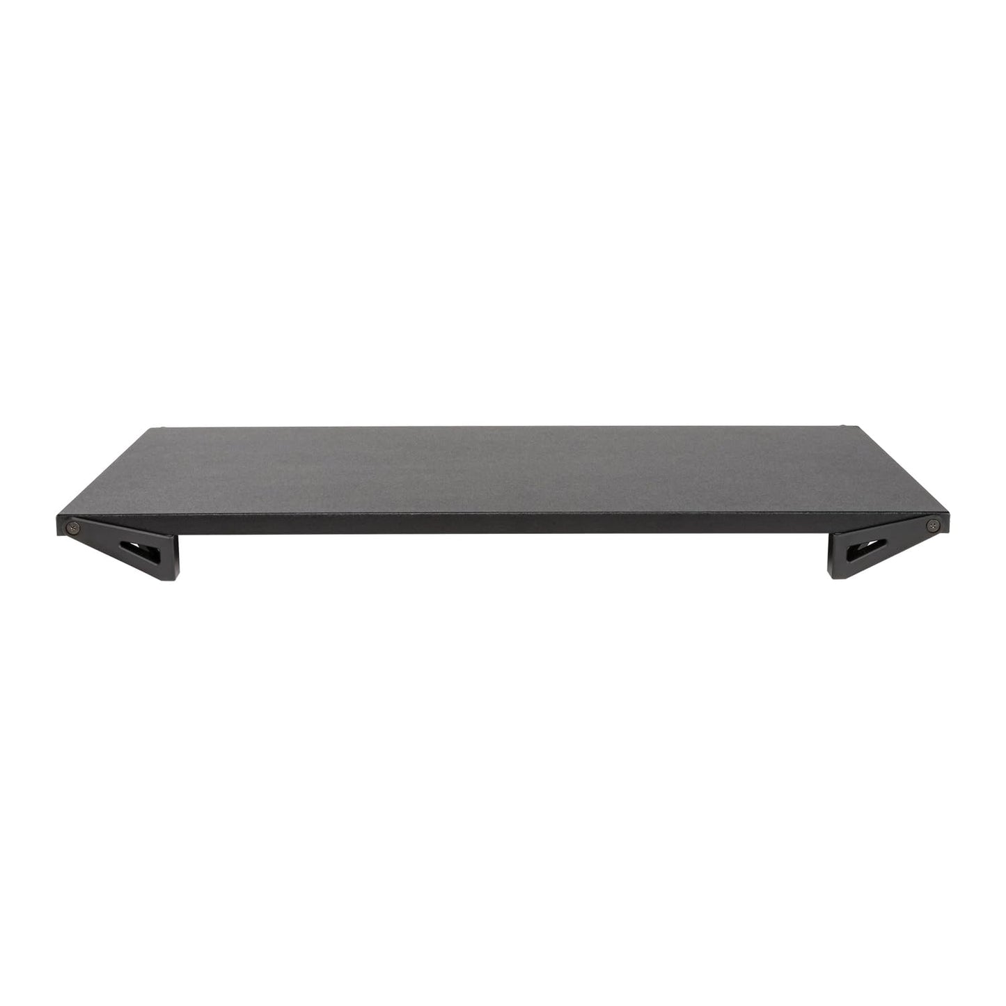 Allsop Lo Riser Monitor Stand, for 32" Monitors, 24" X 11" X 2" to 3", Black, Supports 30 Lb