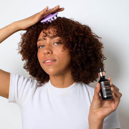 The Beachwaver Co. Haircare Bring Balance Organic Argan + Marula Hair Oil (2 Oz) | Vegan, Fragrance-Free Hair Oil Treatment | Just 5 Ingredients: Marula, Jojoba, Black Cumin, Sunflower & Argan Oils
