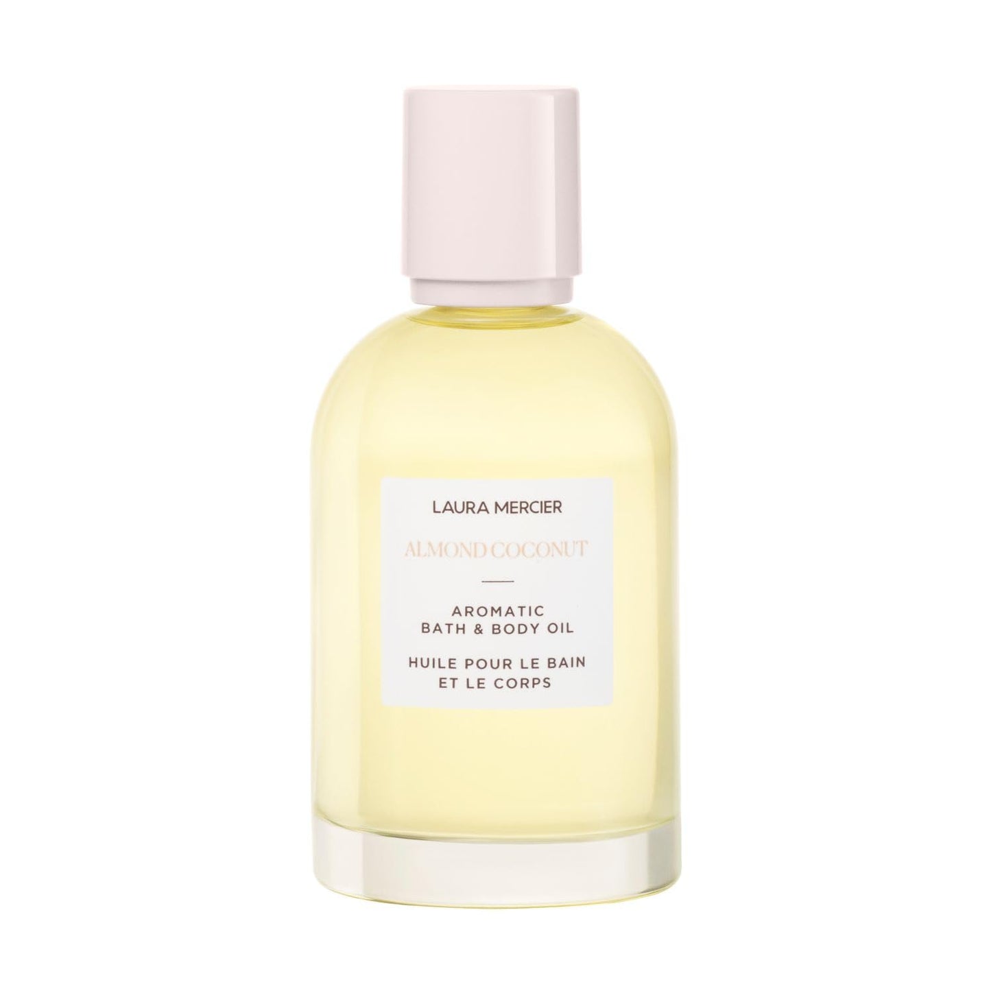 Laura Mercier Aromatic Bath & Body Oil, 48HR Hydration, Smooths, Softens and Brightens Skin, Luxurious, Almond Coconut