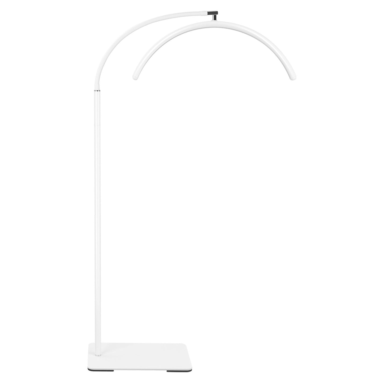 ZEKAHOV Half Moon LED Floor Light - Professional Shadow-Free Lamp for Lash Techs, Estheticians & Tattoo Artists | Remote Control & Dimmable for Eyelash Extensions, Nail Art, Home & Office