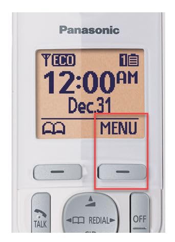 Panasonic 2 Handset Cordless Phone with Digital Answering System and Caller ID, Expandable Up to 6 Handsets White - Two Handsets with Call Block DECT 6.0 Model KX-TG7122SK