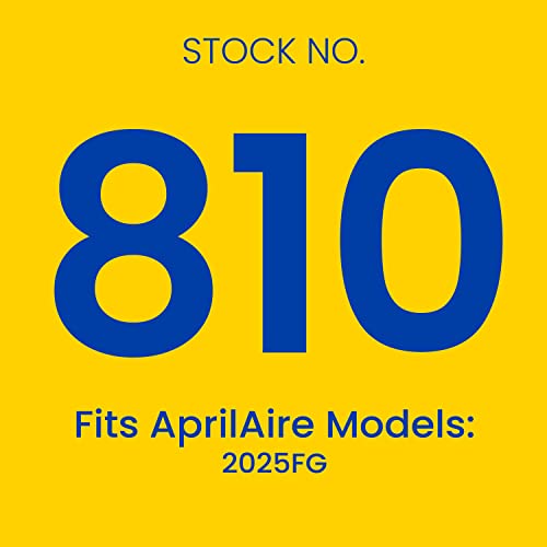 AprilAire 810 Replacement Filter for AprilAire Whole House Air Purifier 2025FG - MERV 11, Clean Air & Dust, 20x25x4 Air Filter (Pack of 1)
