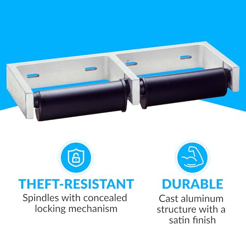Bobrick Toilet Tissue Dispenser for Two Rolls (Model B-2740)