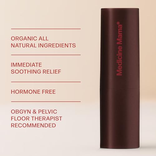 VMAGIC by Medicine Mama Lips Stick – Travel Size Organic Vulva Balm – Relieves Feminine Dryness, Itching, Burning, Redness, Irritation – Hormone Free – 15 ml - 3 Pack