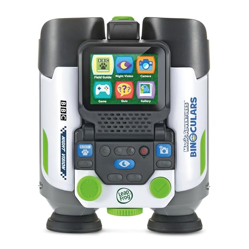LeapFrog Magic Adventures Binoculars with Screen Capture, Night Vision for Kids Ages 4 and up