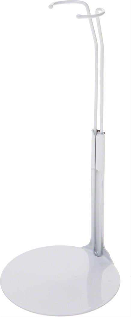 Kaiser Doll Stand 2201, Box of 12 - White Doll Stands for 11" to 12" Small-Waisted Fashion Dolls