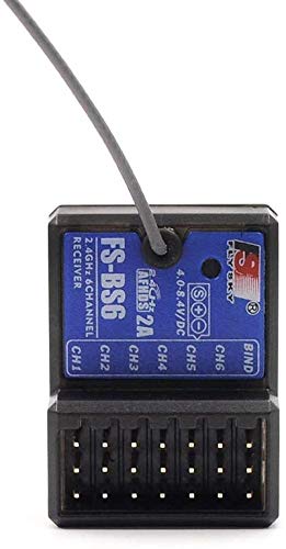 Flysky FS BS6 Receiver 2.4Ghz 6CH for Flysky FS-GT5 FS-IT4S FS-i6 FS-i6X Transmitter RC Car Boat (2PCS)