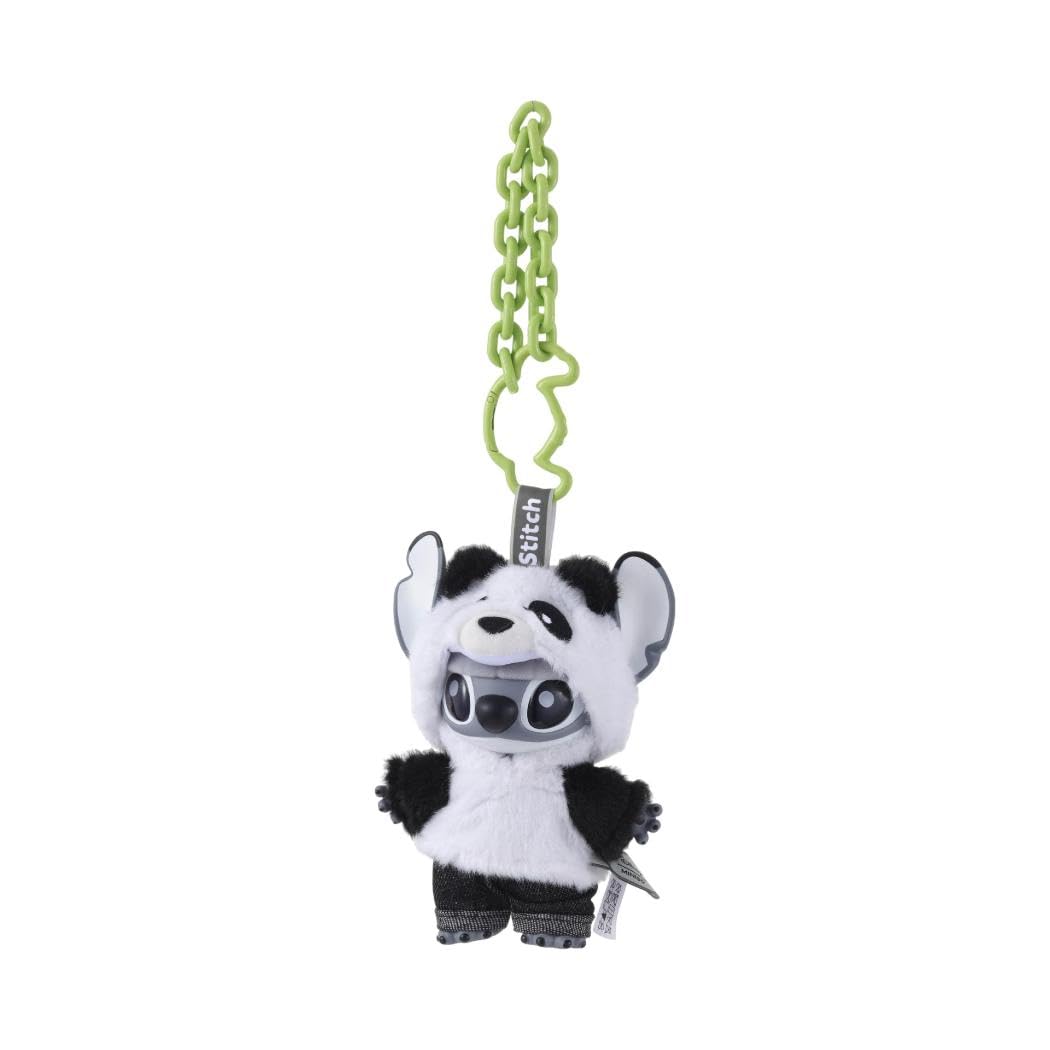 MINISO Disney Stitch GenZ Street Panda Clothes Collection Vinyl Plush Figure Model Random Design Toy Collectible Toy for Home Decor Birthday Gifts