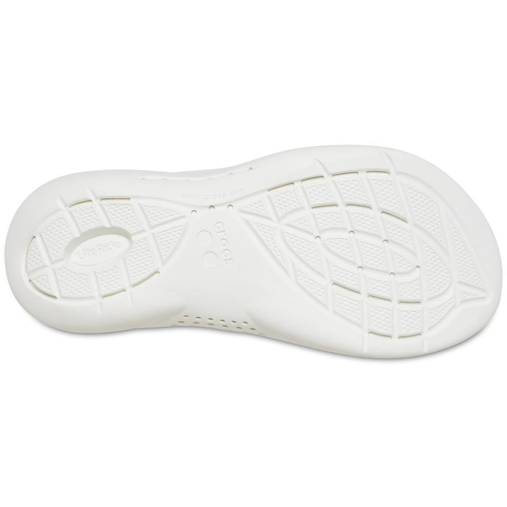 Crocs Women’s LiteRide 360 Sandals | Sandals for Women, Almost White, 9 Women