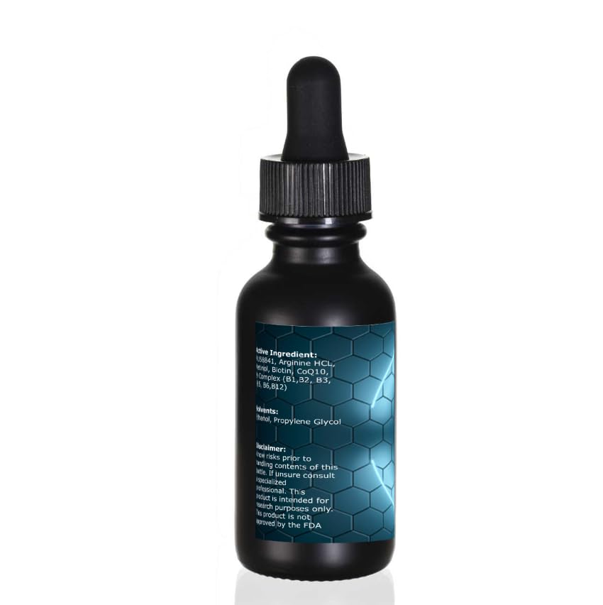 Vantanex RU58841 Plus 5% with Biotin, B-Complex, CoQ10 Hair Serum 30mL